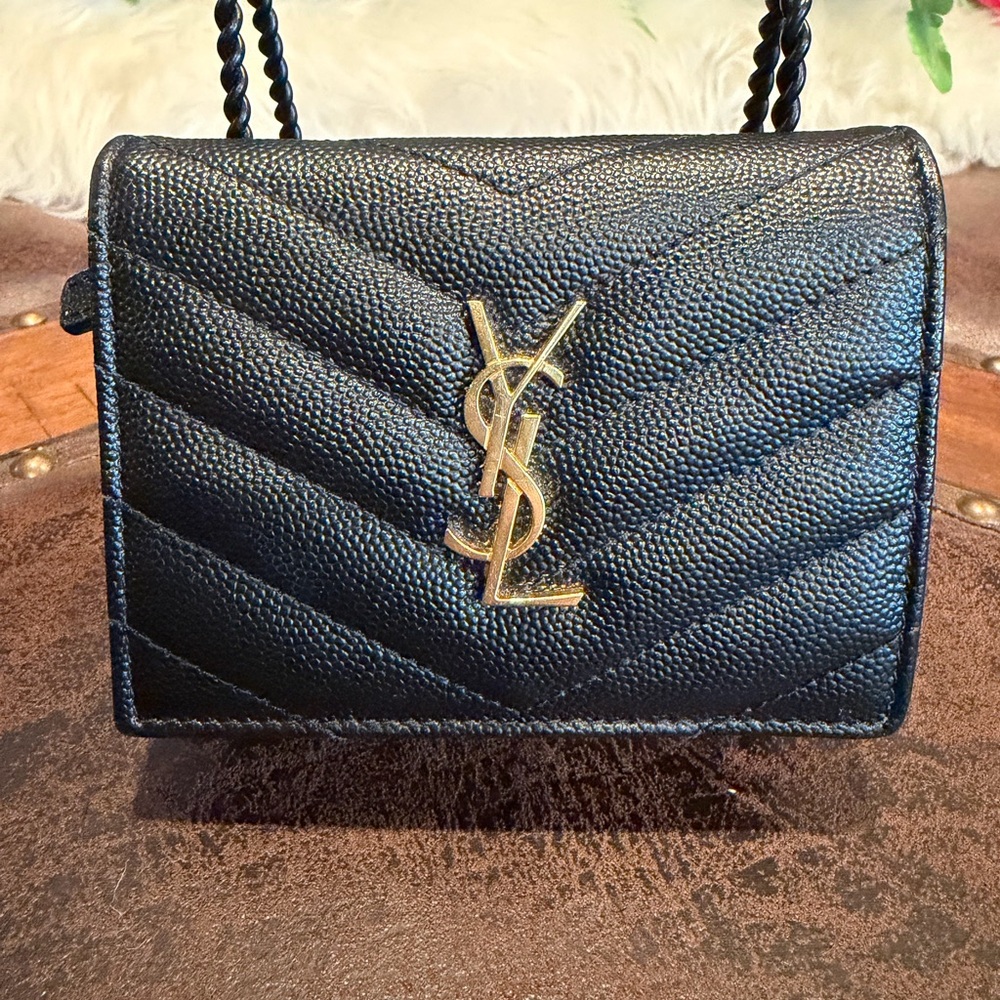 Yves Saint Laurent Black wallet